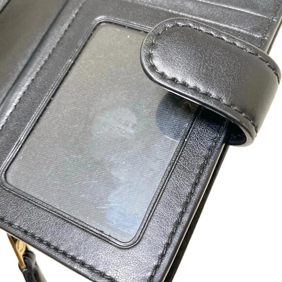 COACH Signature F23553 Dark Brown Black PVC Leather - Bifold Wallet - Picture 9 of 9